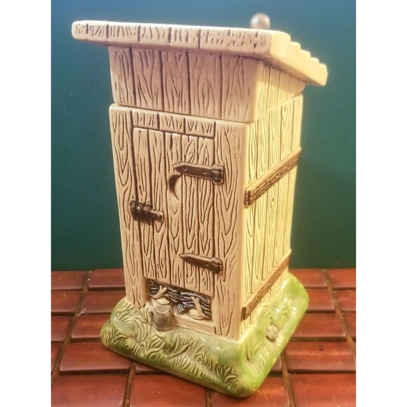 Vintage Gertz Outhouse Ceramic Stein Germany 8"x4.5"x4.5" - Picture 1 of 7